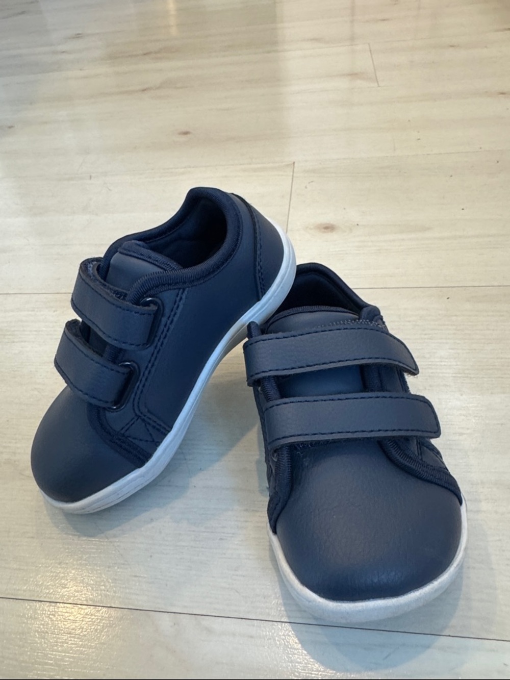 Hobibear Kids' Navy Velcro Sneaker - Easy On/Off Comfort